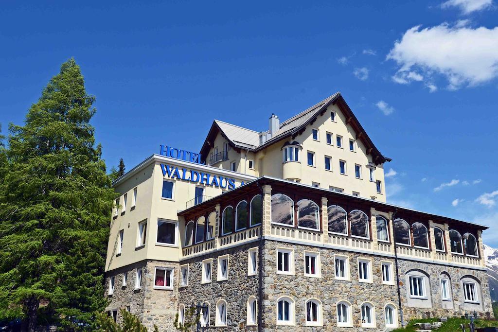 Hotel Waldhaus Am See Сейнт Мориц Екстериор снимка